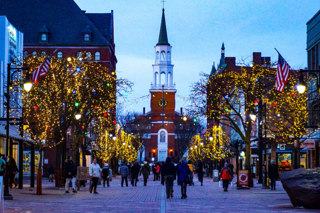 Church Street in Burlington - New England Road Trip Stop 5