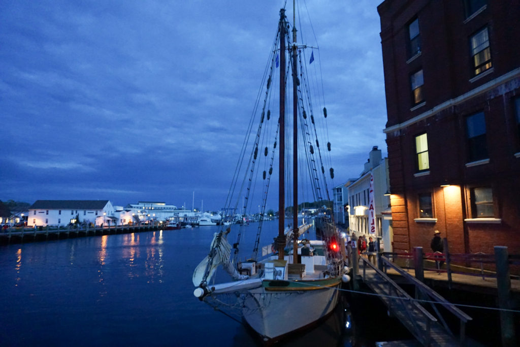 Argia Cruise at dusk