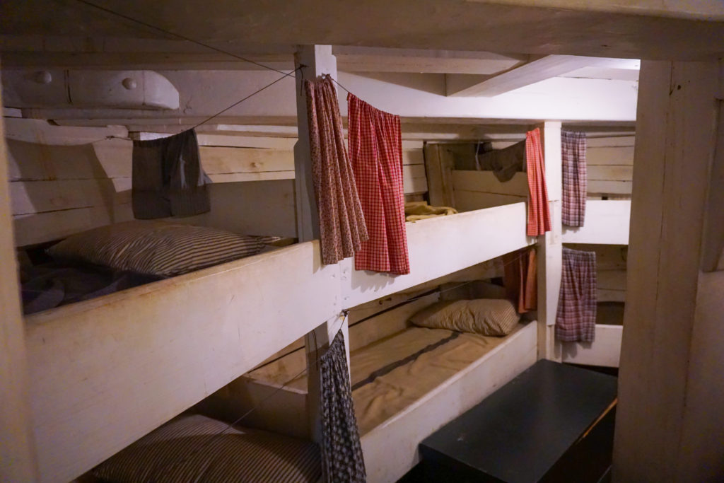 Sleeping Quarters on the Charles W. Morgan