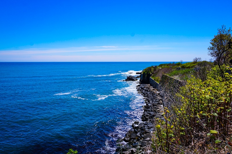 Northern Entrance to Cliff Walk Newport RI