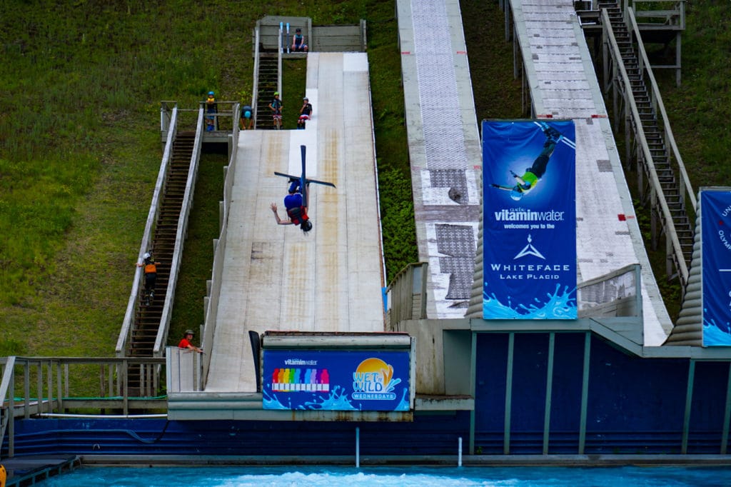 Aerials Practice at Lake Placid Olympic Jumping Complex