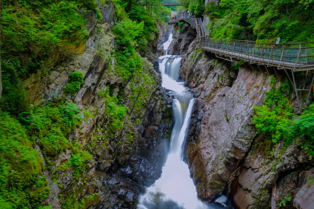 High Falls Gorge Upstate New York