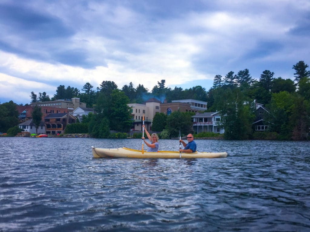 Kayaking on Mirror Lake