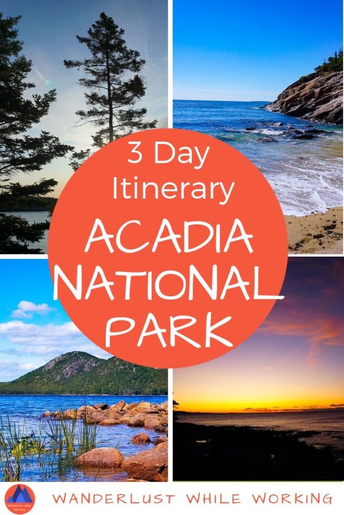 This Acadia National Park 3 day itinerary covers all sorts of adventurous activities, including hiking, biking, kayaking, and waking up to enjoy the incredible Acadia sunrise.