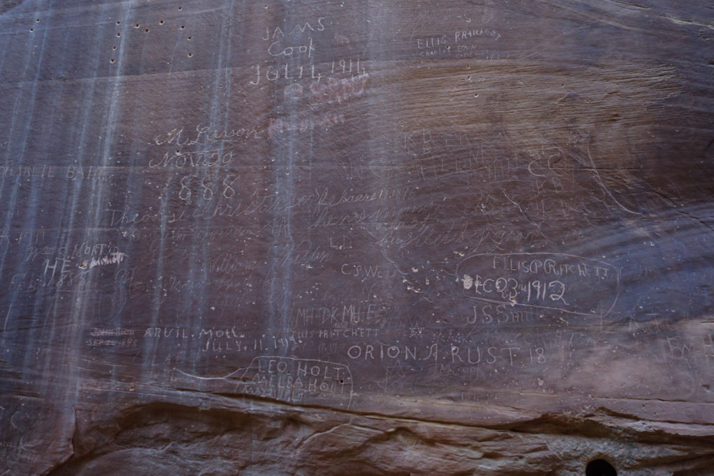 Capitol Reef Pioneer Register